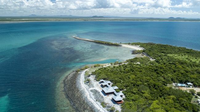 The 2.4 hectare leasehold of Camp Island Lodge was purchased for $1.35 million in September 2017. Picture: Tourism and Events Queensland