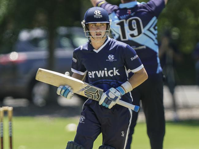 Lachlan Brown batting for Berwick. Picture: Valeriu Campan