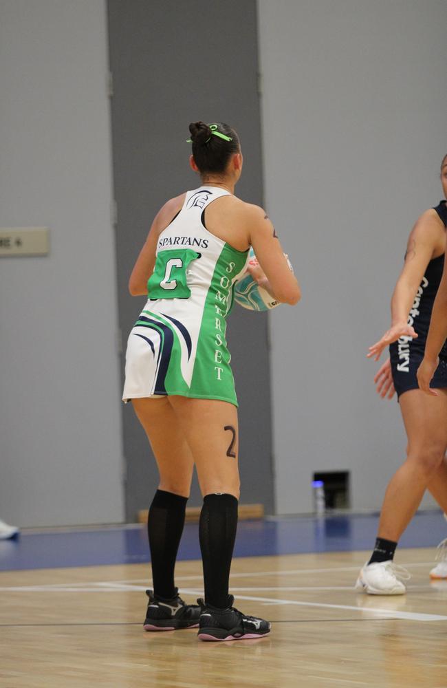 QISSN 2024 division 1 grand final: Canterbury v Somerset. Pictured: Somerset C Ariana Ransfield