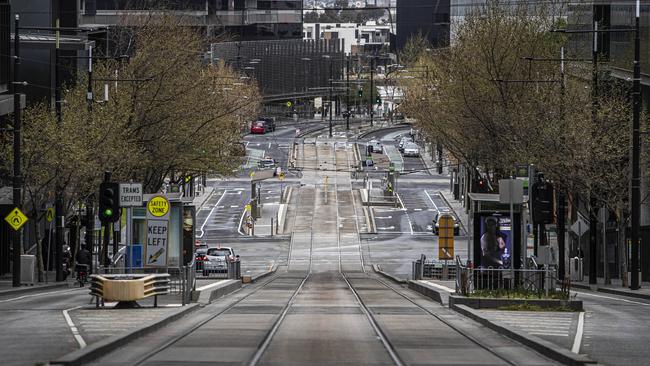 Victoria was leading the nation in population and economic growth, but confidence is shot and a devastating job crunch is coming when JobKeeper tapers off next year. Picture: Aaron Francis/The Australian