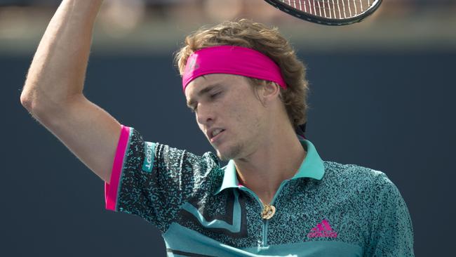 Alexander Zverev had a day to forget.