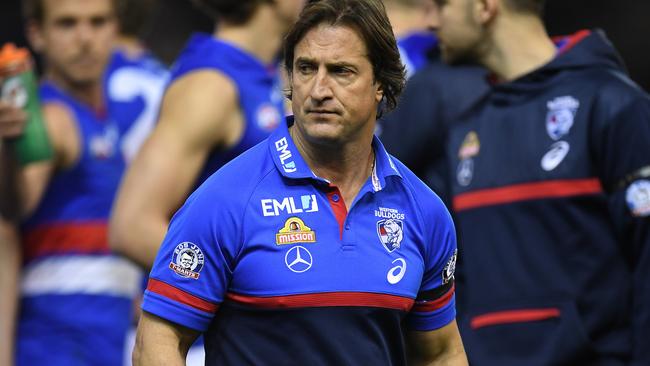 Western Bulldogs coach Luke Beveridge.