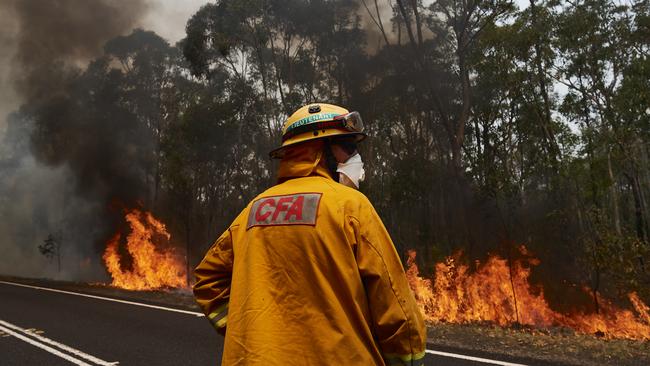 Feeling the heat: While the United Firefighters Union continues to receive what it demands, CFA resources face ongoing cutbacks. Picture: Getty Images