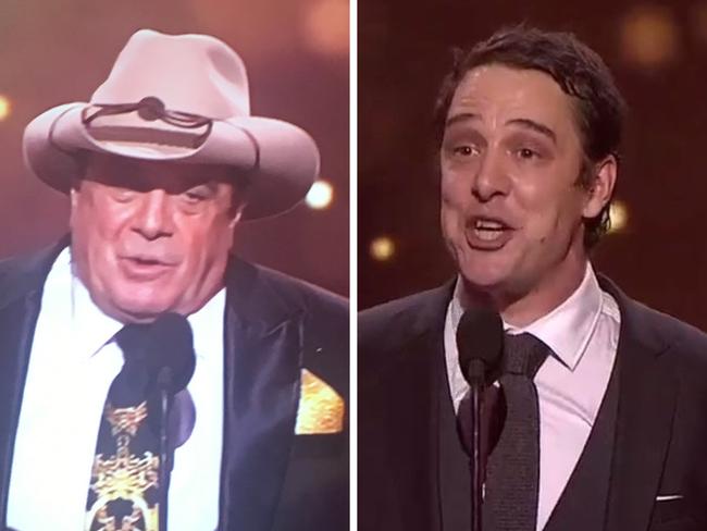 Molly Meldrum and Samuel Johnson.