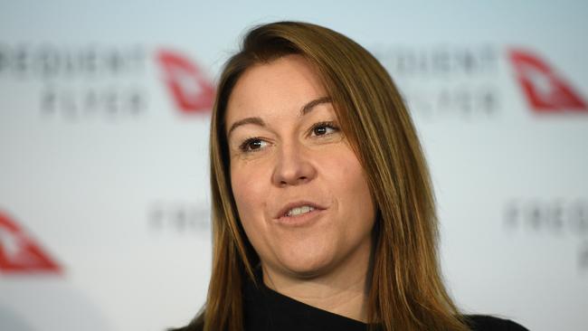 Qantas Loyalty CEO Olivia Wirth. Picture: AAP Image/Dan Himbrechts