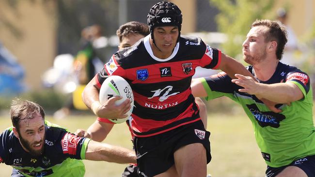 Joseph Suaalii impressed in a NSW Cup trial match over the weekend.