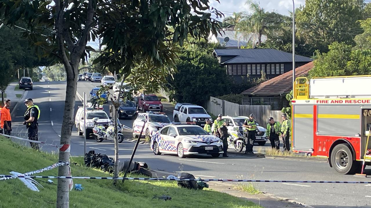 Ashgrove motorcyclist critically injured, roads closed | The Courier Mail