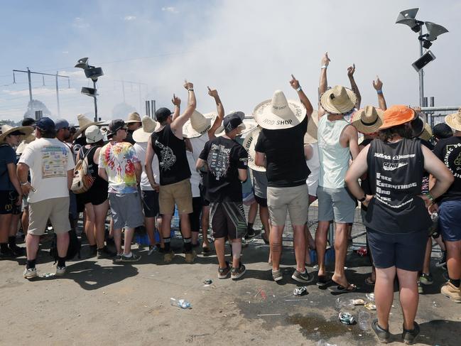 The annual Street Machine Summernats Car Festival in Canberra with thousands of car enthusiasts attend the event.Crowd numbers seemed to be considerably down on previous years. Picture: Gary Ramage