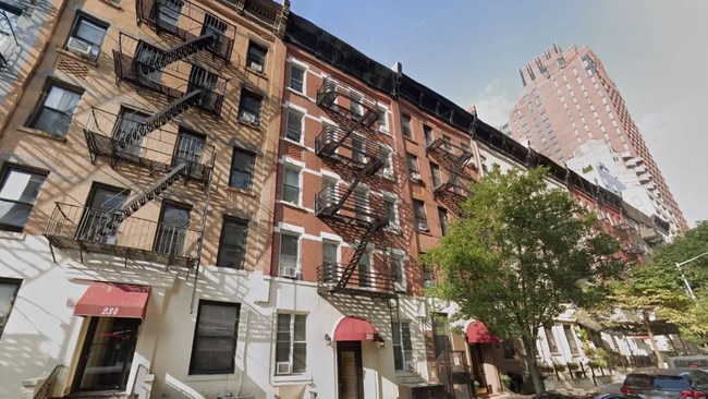 The deadly meeting took place in an apartment on New York's Upper East Side. Picture: Google Maps