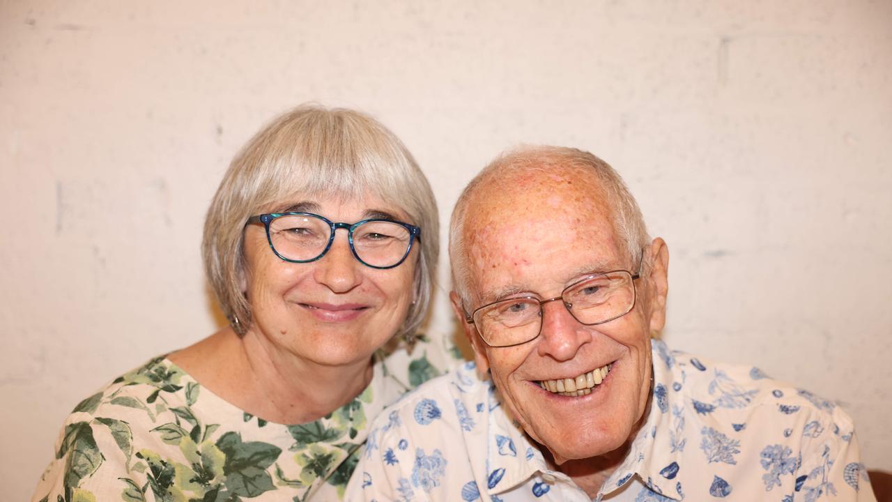 Lee Mylne and Glen Cameron at The Tamborine Boutique Hotel Launch at Mount Tamborine for Gold Coast at Large. Picture, Portia Large.