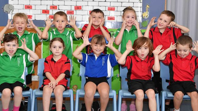 Urangan Point State School Prep 1JC. Picture: Patrick Woods.