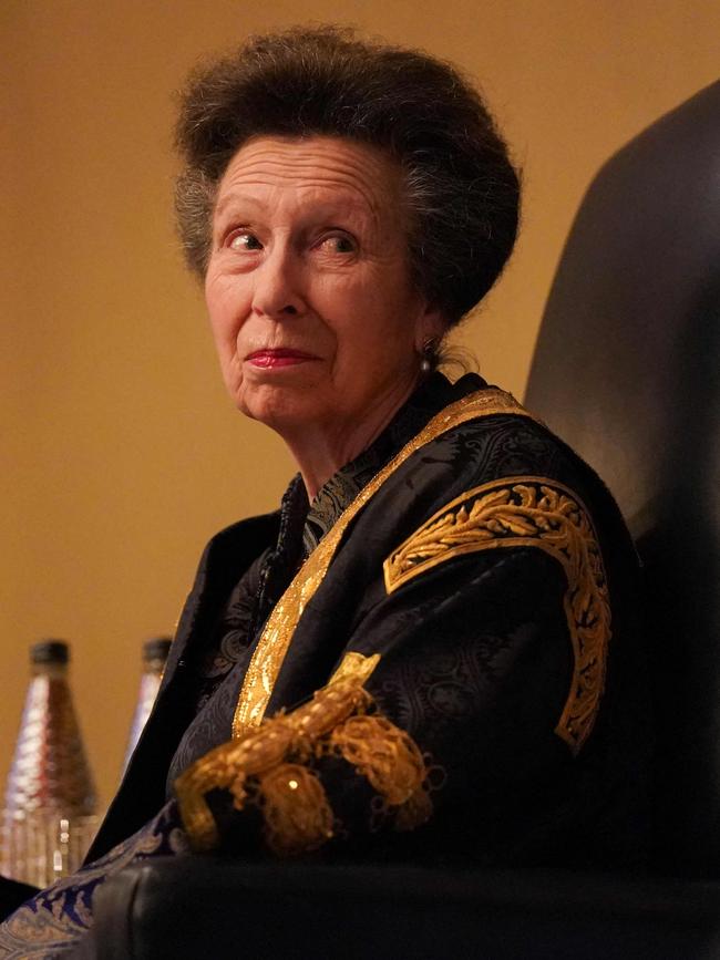 Princess Anne respected royal protocol from start to finish. Picture: Arthur EDWARDS / POOL / AFP