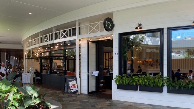 The franchisee of Cafe 63 Chermside is facing a lawsuit that was filed by Fair Work Ombudsman for paying a lower hourly wage than the Restaurant Industry Award. Pic: The Courier-Mail