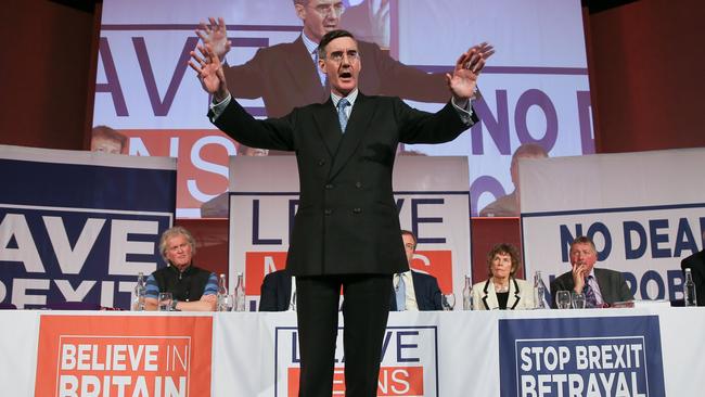 (Jacob Rees-Mogg believes a No-Deal Brexit is better than no Brexit. Picture: AFP.