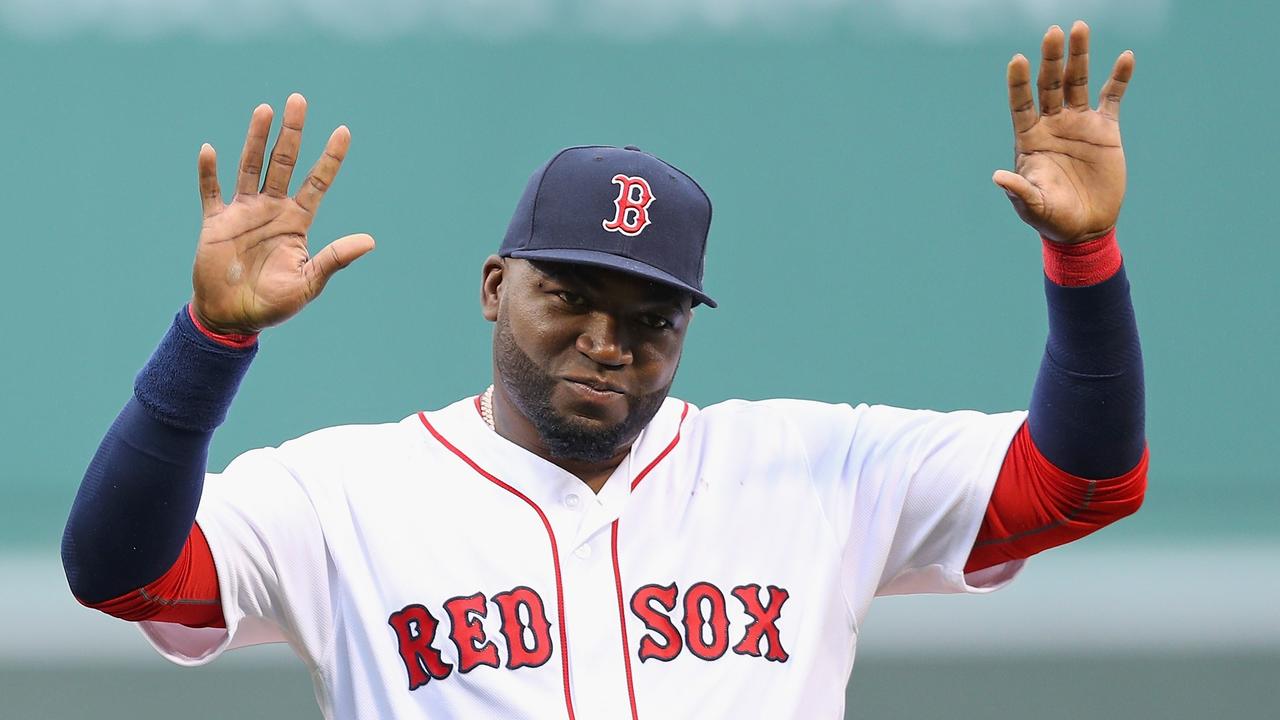 PICTURED: David 'Big Papi' Ortiz lies in a hospital bed after he was shot  in the Dominican Republic