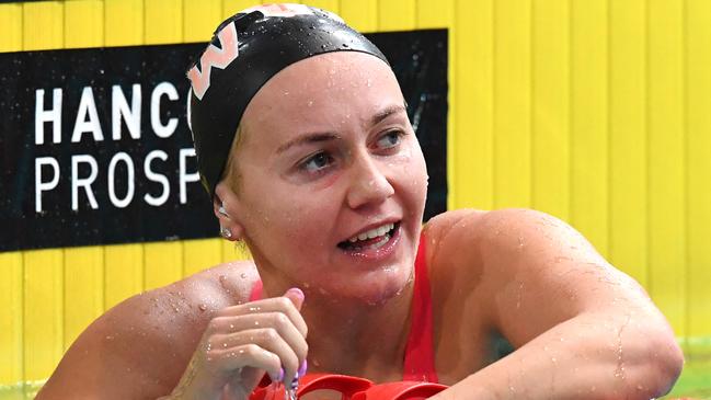 Ariarne Titmus has joined the Cali Condors in the International Swimming League. Picture: AAP