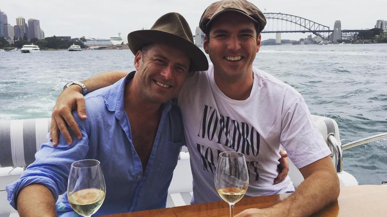 Peter Stefanovic (right) with his brother Karl Stefanovic in 2017. Source: Peter Stefanovic/Instagram.