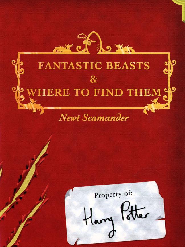 The latest film franchise set in the Harry Potter universe is inspired by the companion book.