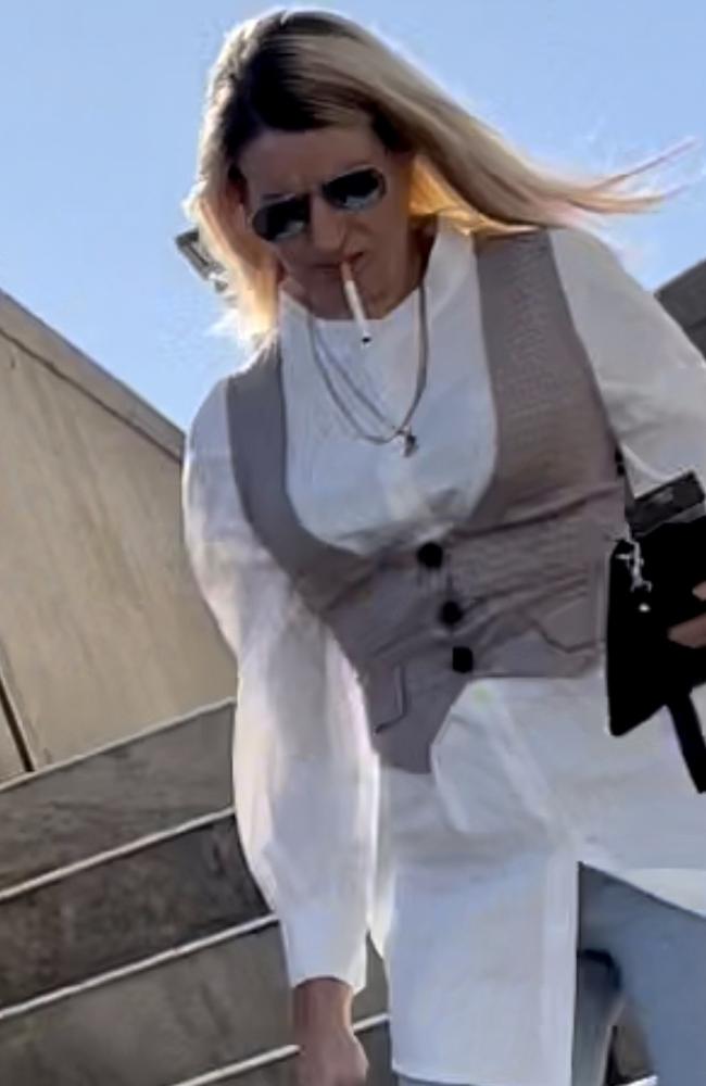 Michelle Sandra Tanson, 37, leaves Beenleigh Magistrates Court