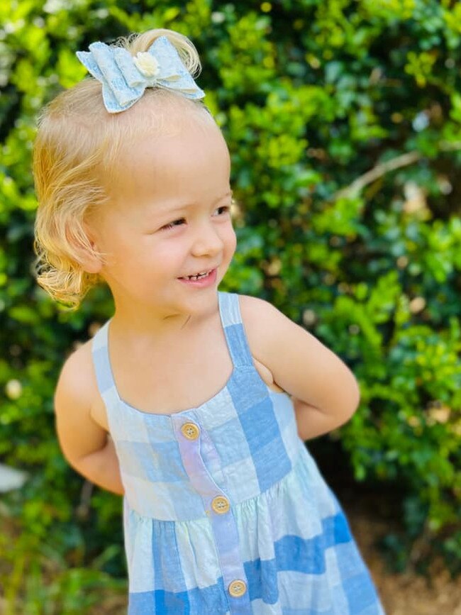 Madeleine-Rose, 2 years 6 months - nominated for Ipswich's cutest toddler.