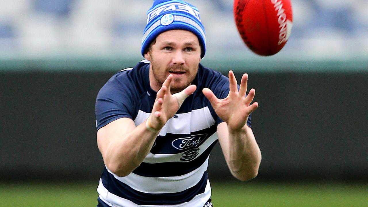 Patrick Dangerfield is often referred to as a perma-captain. Picture: Mike Dugdale