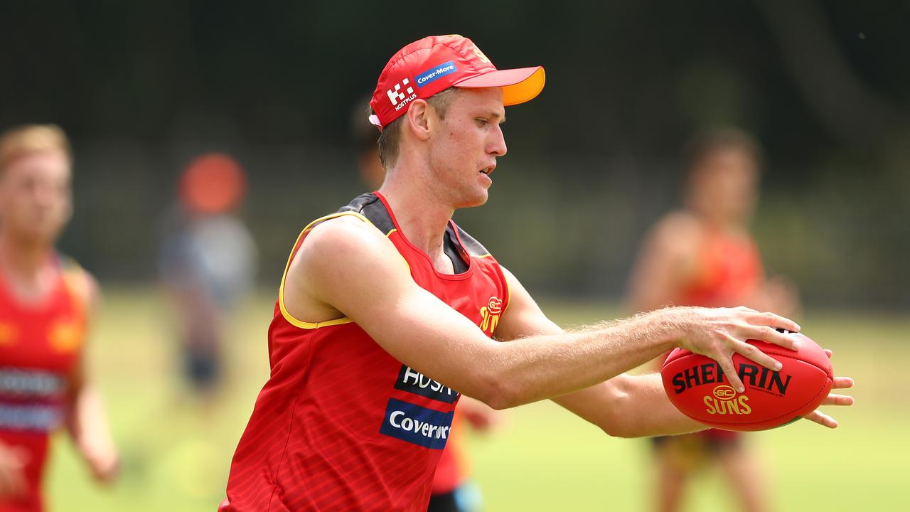 Jack Lukosius showed promising signs in Gold Coast’s win over Geelong.