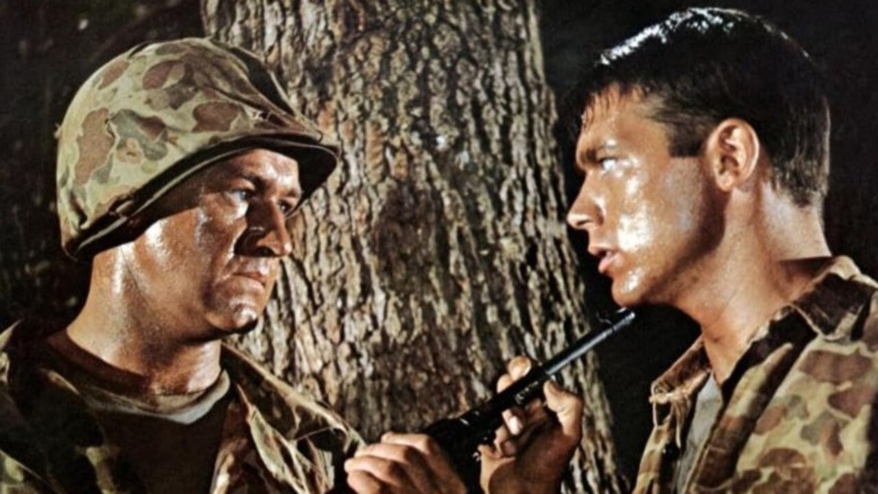 #69: Sgt. Tweed in First to Fight (1967) - Another early film role, the role is about a Marine sargeant who returns home from the Pacific and begins training new recruits until he feels the pull back to active duty.