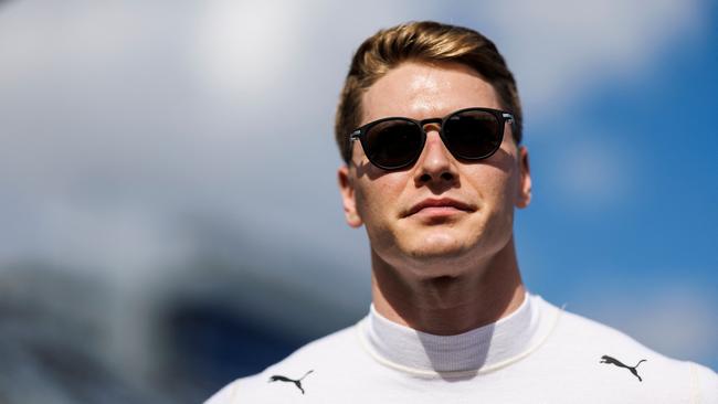 Newgarden broke down talking about the scandal. (Photo by James Gilbert / GETTY IMAGES NORTH AMERICA / AFP)