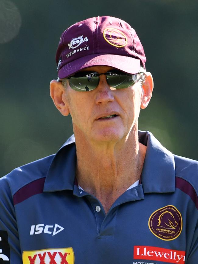 Wayne Bennett was in a reflective mood on Friday. Picture: Darren England