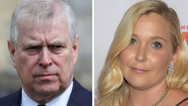 Prince Andrew, left, and his accuser Virginia Giuffre, right. A civil sexual assault case brought against him by Ms Giuffre was settled out of court. Pictures: AFP