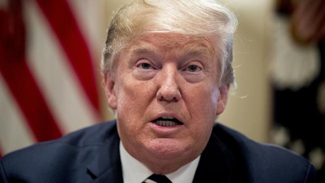 US President Donald Trump. Picture: AP