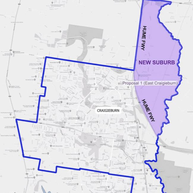 PIC 1: NEW PROPOSALS FOR HUME COUNCIL LAND SUBURB CHANGES COUNCIL MEETING 11 MAY