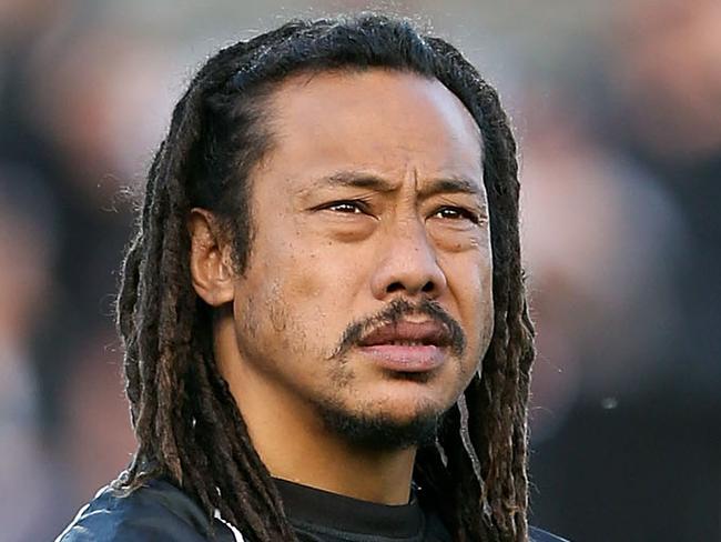 NAPIER, NEW ZEALAND - SEPTEMBER 07: Head coach Tana Umaga of Counties Manukau looks on during the round four ITM Cup Ranfurly Shield match between Hawke's Bay and Counties Manukau at McLean Park on September 7, 2013 in Napier, New Zealand. (Photo by Hagen Hopkins/Getty Images)