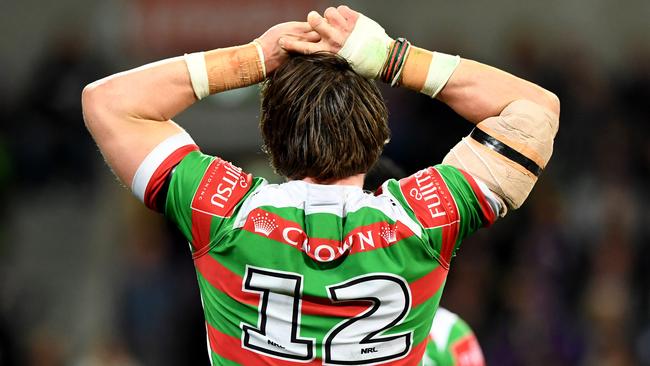 Angus Crichton is leaving the Rabbitohs.