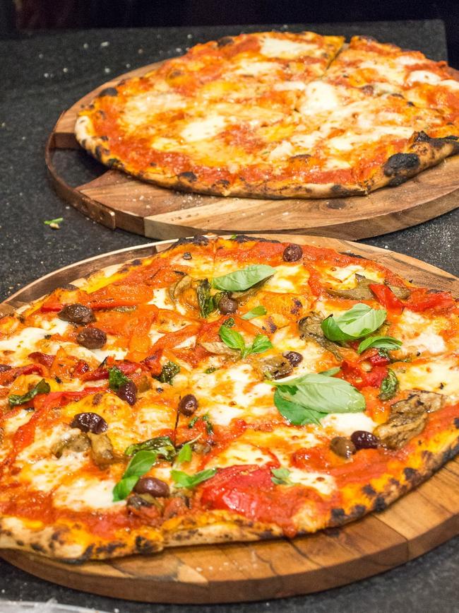 Pizza's from Marryatville Pizza Pan – voted the best pizza bar in Adelaide's east. Picture: Facebook/Marryatville Pizza Pan