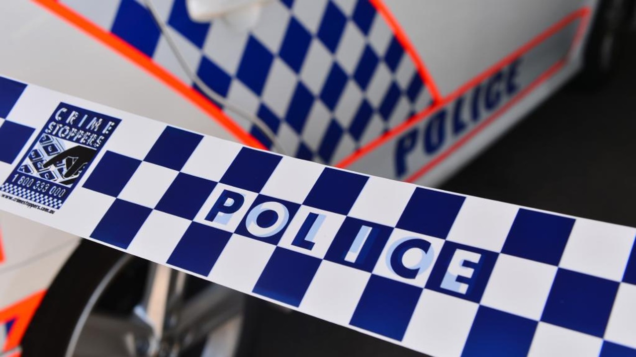 Police a tracking a man who ran the Wallangarra border check point.