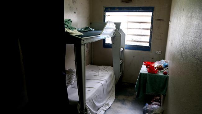 Back in Sydney, Medich will be bunking down in something like this — a cell in Silverwater Jail. Picture: Adam Taylor