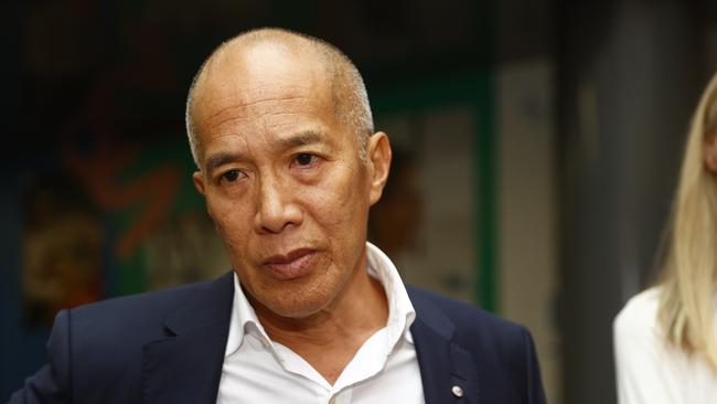 Dr Teo previously told journalists the outcome of this inquiry “doesn’t really matter” to him. Picture: Richard Dobson