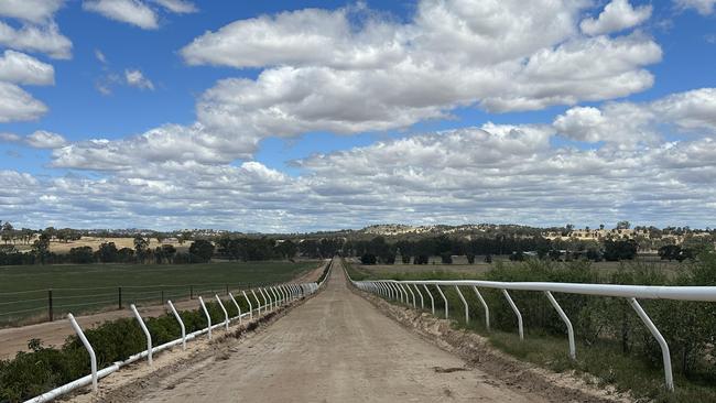 The uphill sand track at Trevenson Park. Picture: Supplied