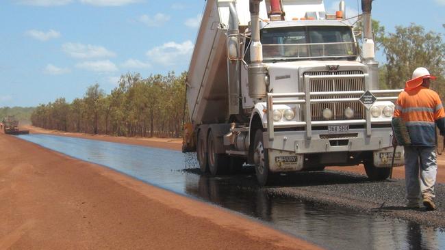 The federal government has spent big on sealing the Peninsula Development Rd in Cape York.