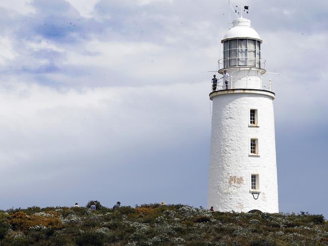 Cape Bruny lighthouse will be open to the public for the first time since it was first commissioned 177 years ago. Picture: KIM EISZELE