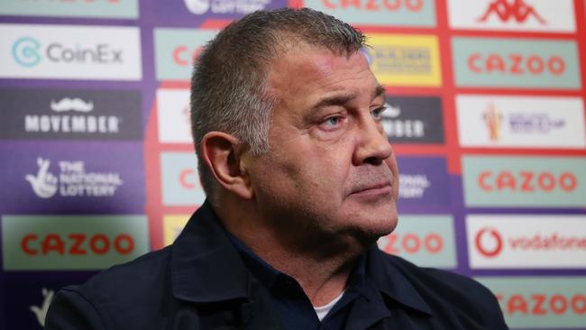 It was hard not to feel sympathy for Shaun Wane. Picture: Getty Images