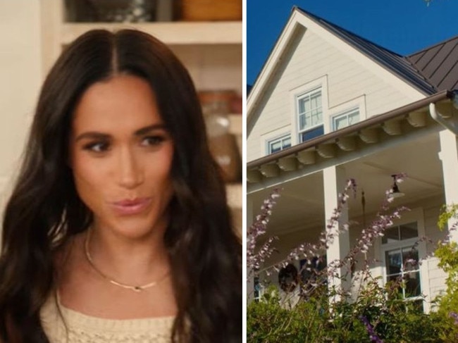 Inside Meghan Markle's 'At home' show. Pictures via Netflix