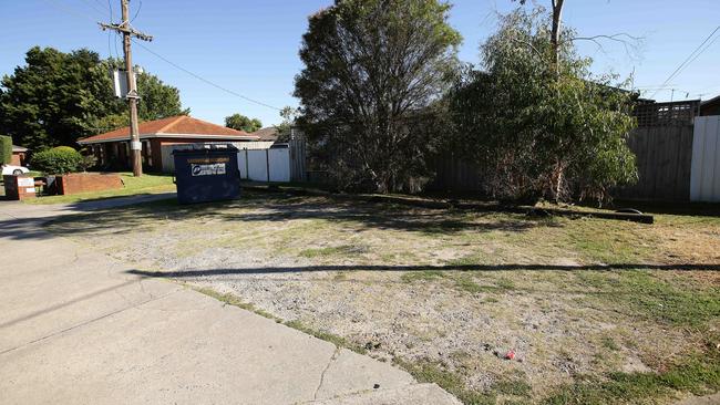 People living in Moncur Ave, Springvale, have parked here for years without issue … until last week. Picture Norm Oorloff