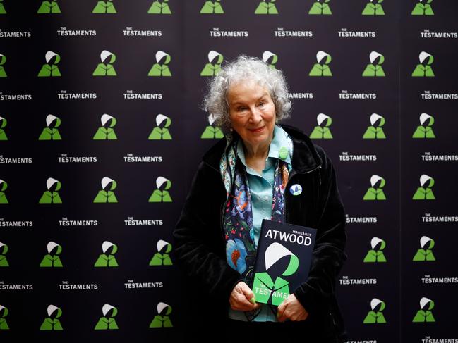 Canadian author Margaret Atwood said the world has moved closer to her version of Gilead in the 35 years since she wrote The Handmaid’s Tale. Picture: Tolga Akmen / AFP.