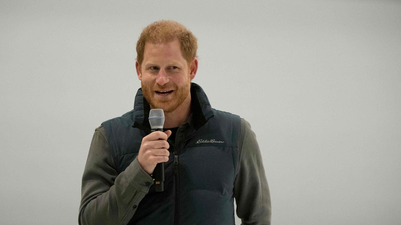 Harry had reportedly hoped to have a lengthier visit with his father. Picture: Don Mackinnon / AFP.