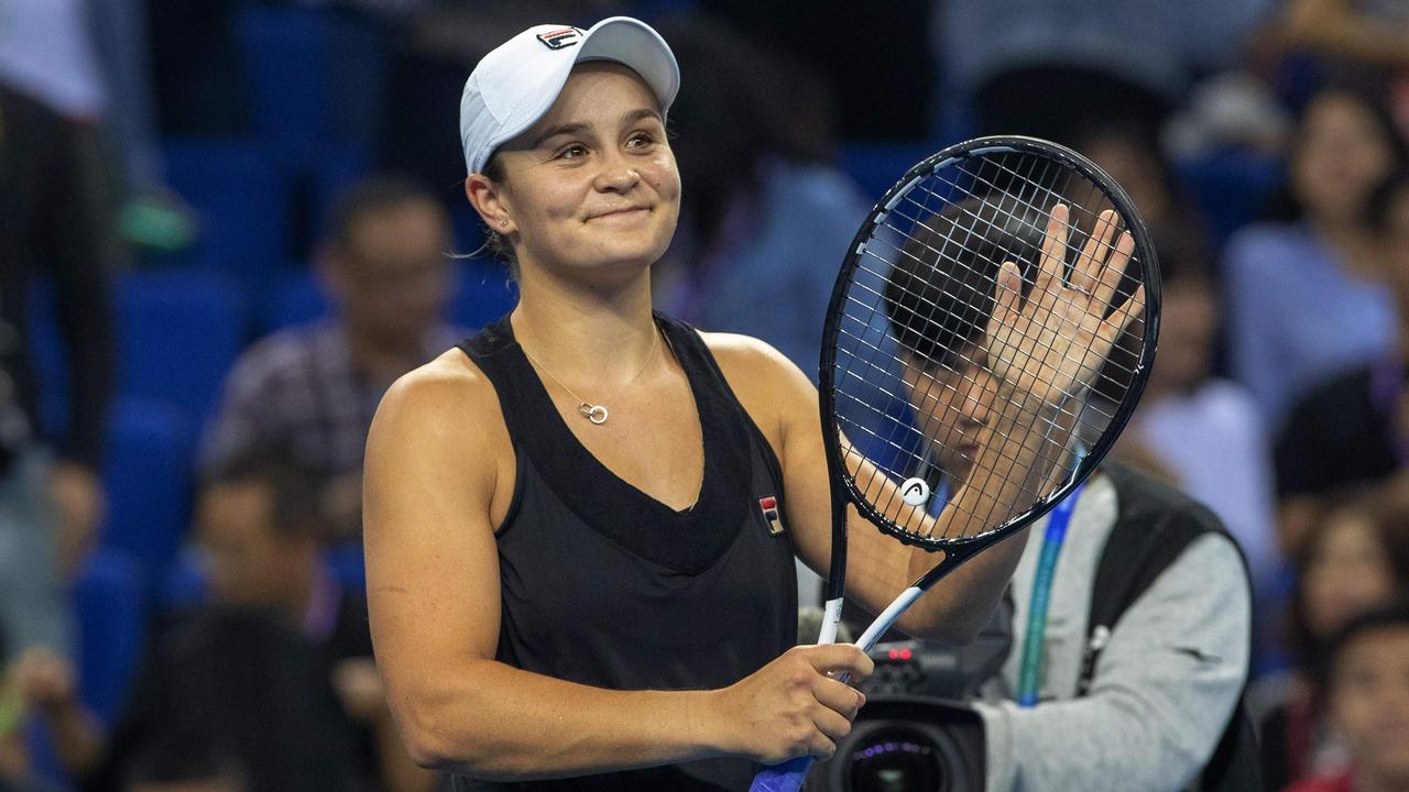 WTA Elite Trophy, China results Ash Barty wins, claims top16 seed at