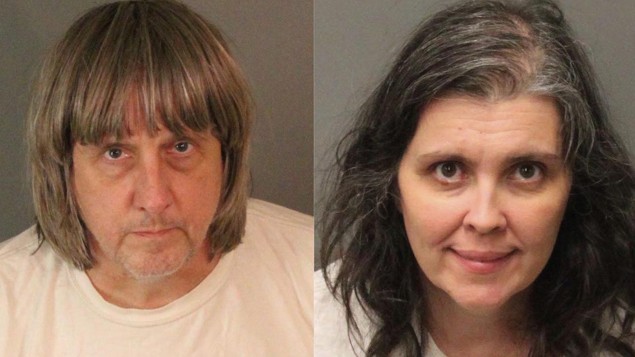 David Turpin and his wife Louise Turpin have pleaded guilty to multiple charges of abuse against their children. Picture: Riverside County Sheriff's Department/AP