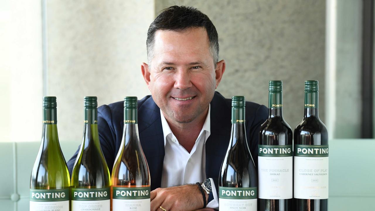 On top of his coaching and media commitments, Ponting launched his own wine range in 2020. Photo: Royal Caribbean