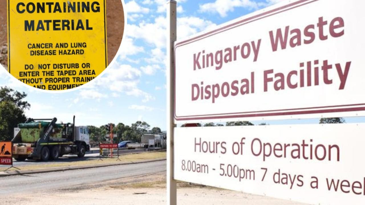 Parts of a South Burnett dump have been shut indefinitely after an unknown person illegally disposed of materials riddled with the dangerous material.